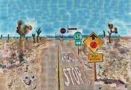 Pearlblossom Highway by David Hockney