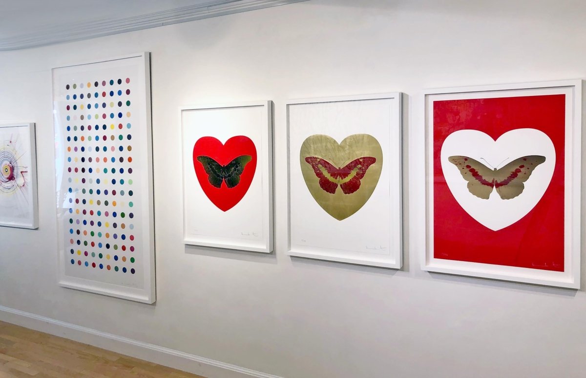 Damien Hirst I Love You Series | FineArt Vendor