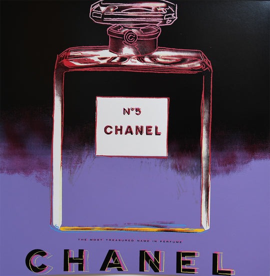 Andy Warhol CHANEL No 5 from Ads Portfolio, 1985