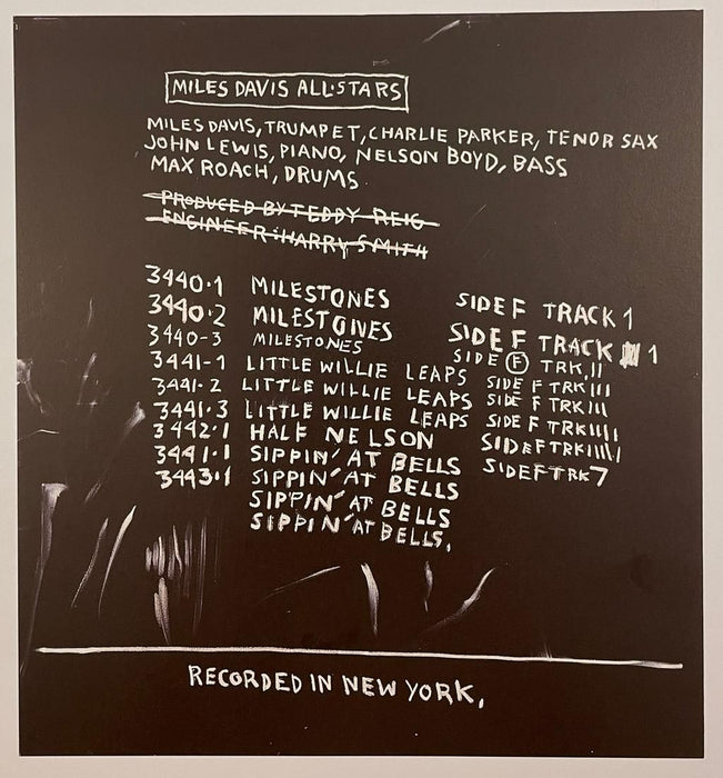 Jean Michel Basquiat - Discography Two, 1983