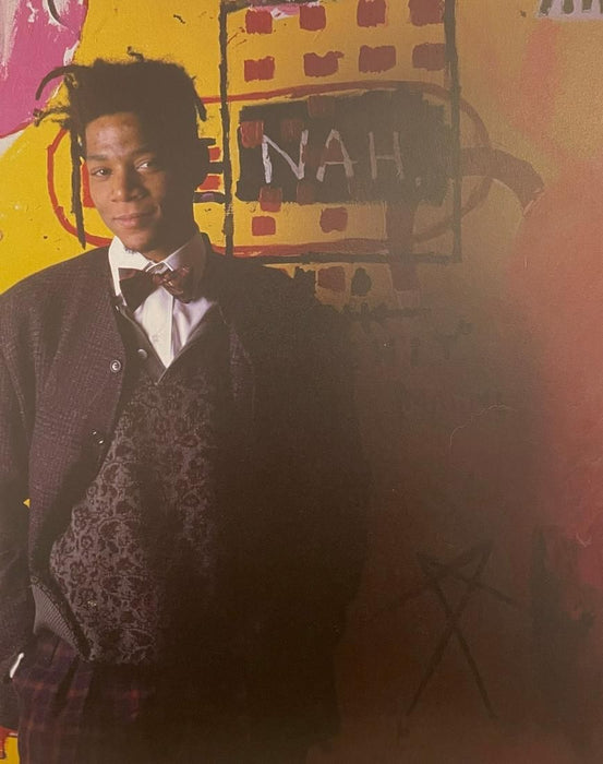 Jean Michel Basquiat - Basquiat on the Cover of New York Times Magazine, 1985