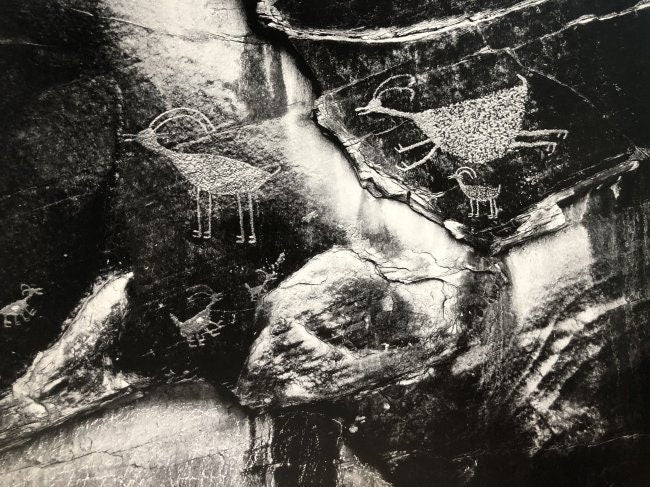 Ansel Adams - Petroglyphs, Monument Valley, Utah 1958 - FineArt Vendor