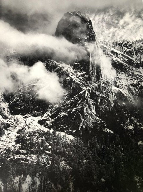 Ansel Adams - Sentinel Rock, California c. 1940 - FineArt Vendor
