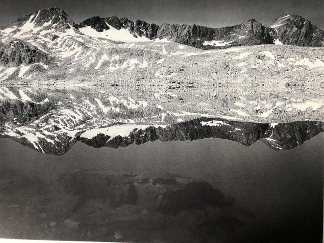 Ansel Adams - Wanda Lake, California c.1934 - FineArt Vendor