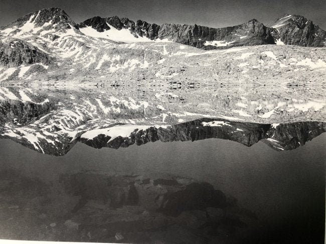 Ansel Adams - Wanda Lake, California c.1934 - FineArt Vendor