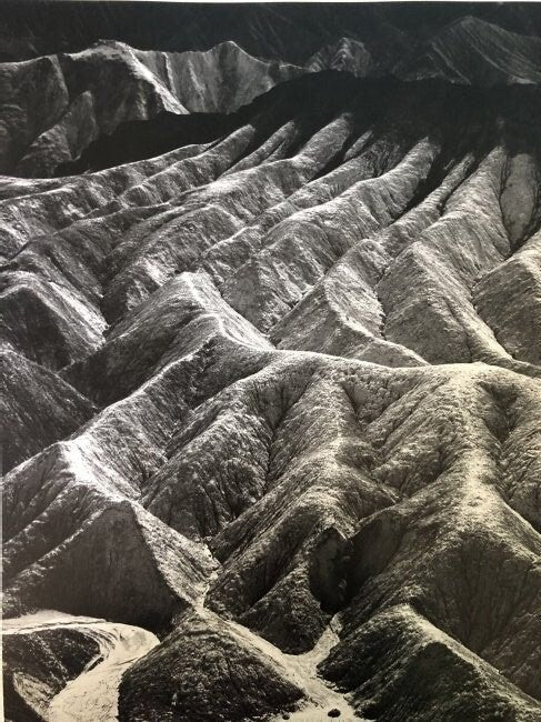 Ansel Adams - Zabriskie Point, California c.1942 - FineArt Vendor