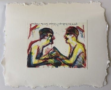 Bruce Nauman - Fingers and Holes, 1994 (Gemini G.E.L.) Print in Colors - FineArt Vendor