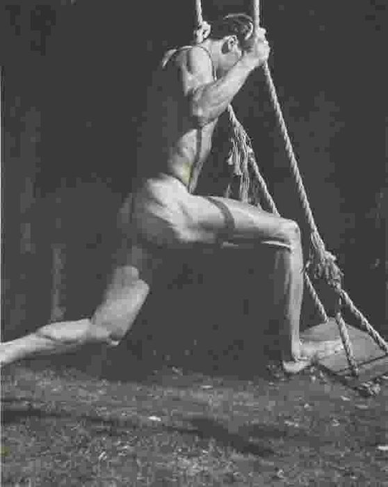 Bruce Weber - Male Nude on a Swing - FineArt Vendor