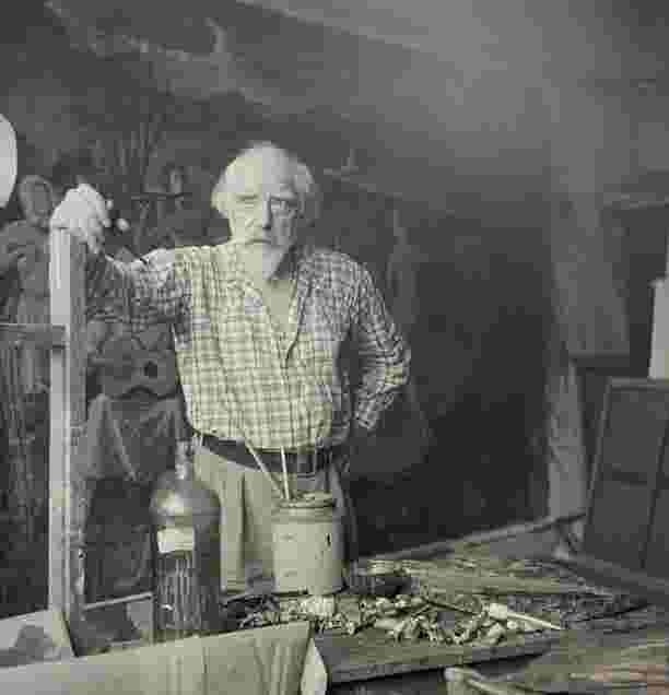 Cecil Beaton - August John, print in colors - FineArt Vendor