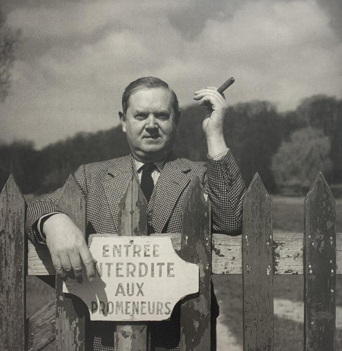 Cecil Beaton - Evelyn Waugh, print in colors - FineArt Vendor