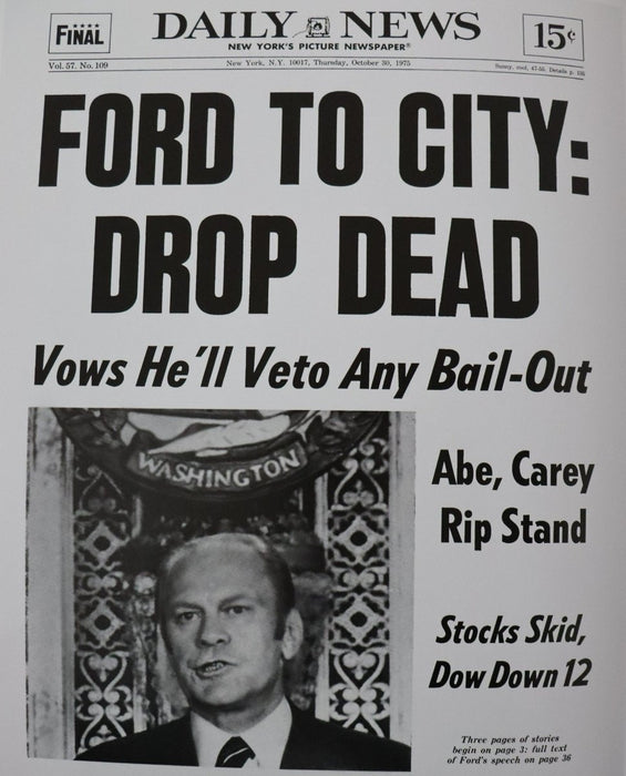 Daily News Cover, Studio 54, print in colors - FineArt Vendor