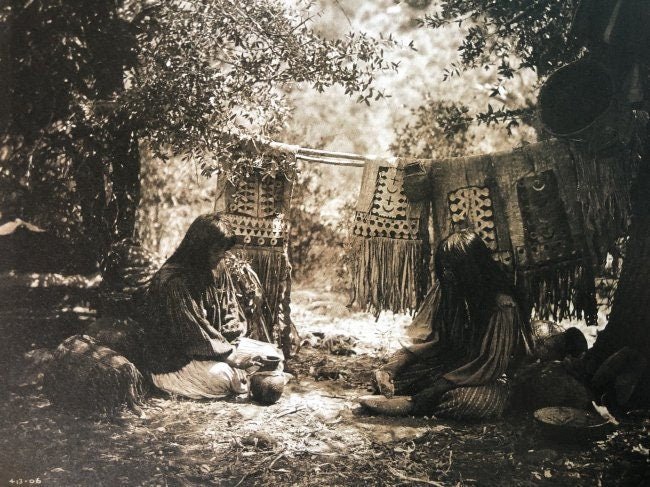 Edward Curtis - Apache Camp, 1906 - FineArt Vendor