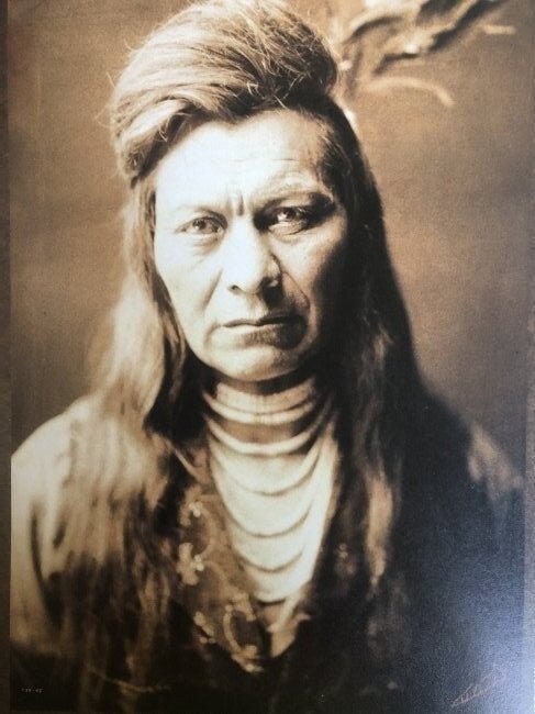 Edward Curtis - Black Eagle, 1905 - FineArt Vendor
