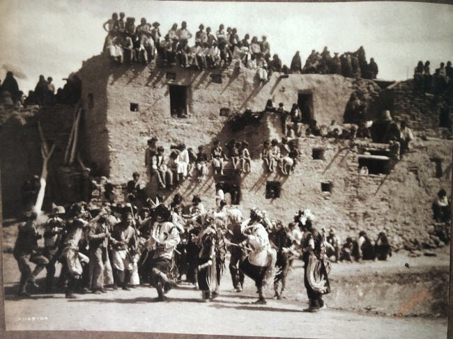Edward Curtis - Buffalo Dance, 1904 - FineArt Vendor