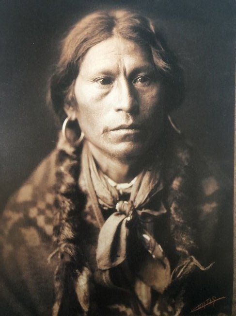 Edward Curtis - Chief Garfield, 1904 - FineArt Vendor
