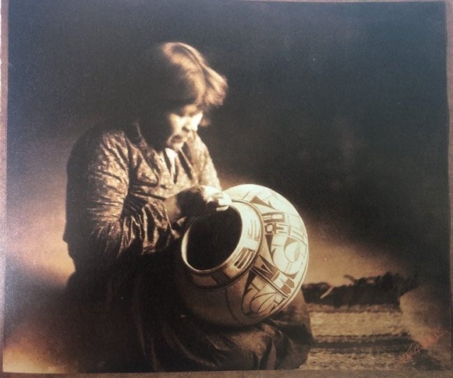 Edward Curtis - Nampeyo, 1900 - FineArt Vendor
