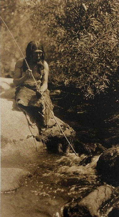 Edward Curtis - On the Merced, 1924 - FineArt Vendor