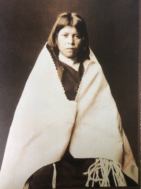 Edward Curtis - Quang - A Hopi Bride, 1900 - FineArt Vendor