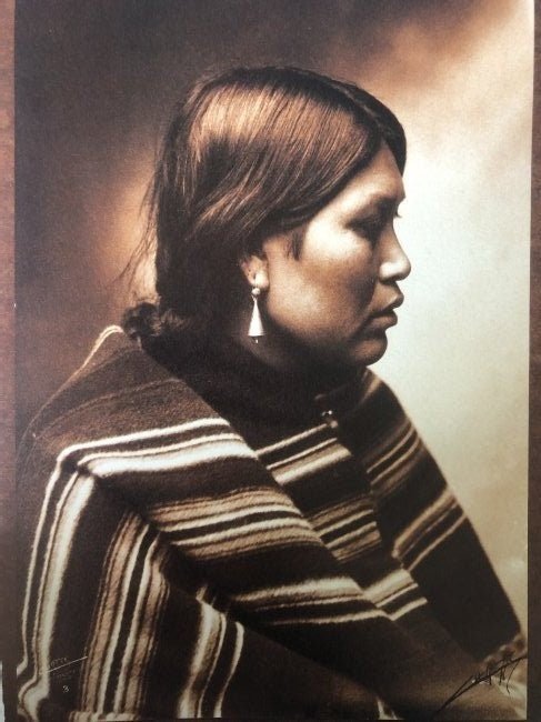 Edward Curtis - The "Siwash" Matron, 1899 - FineArt Vendor