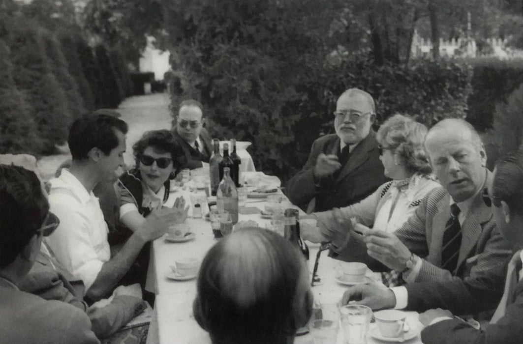 Ernest Hemingway (Costa Del Sol Lunch) print in colors - FineArt Vendor