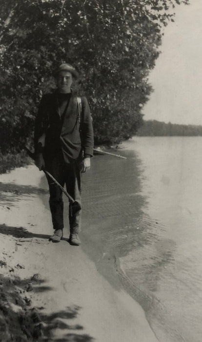 Ernest Hemingway (Lakeside Near Windemere) print in colors - FineArt Vendor