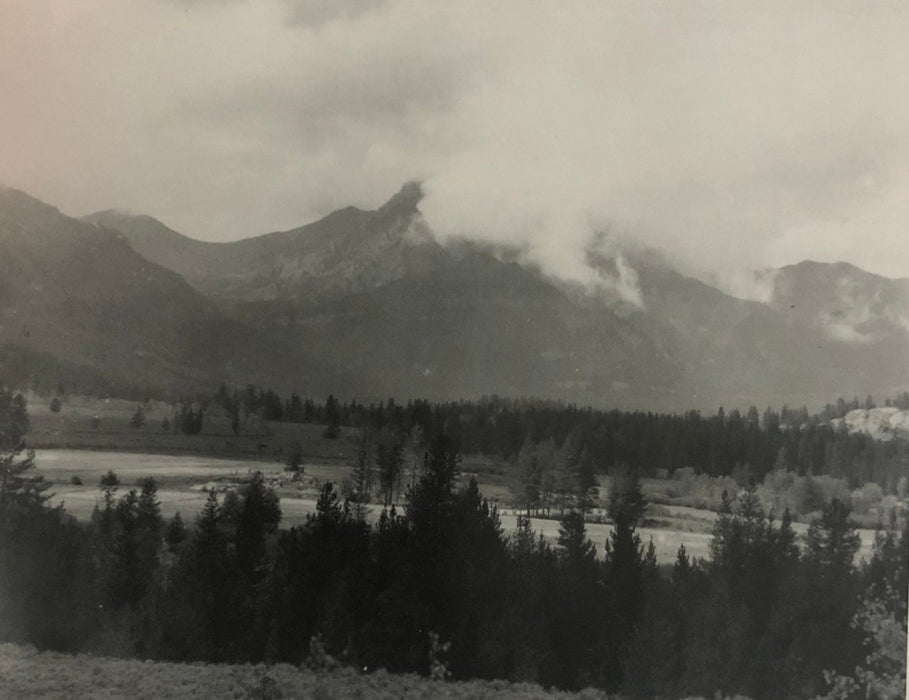 Ernest Hemingway (Nordquist L-bar-T on The Yellowstone) print in colors - FineArt Vendor