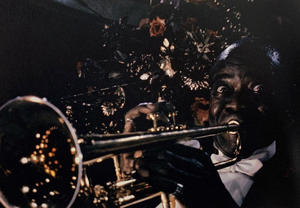 Gordon Parks - Louis Armstrong, print in colors - FineArt Vendor