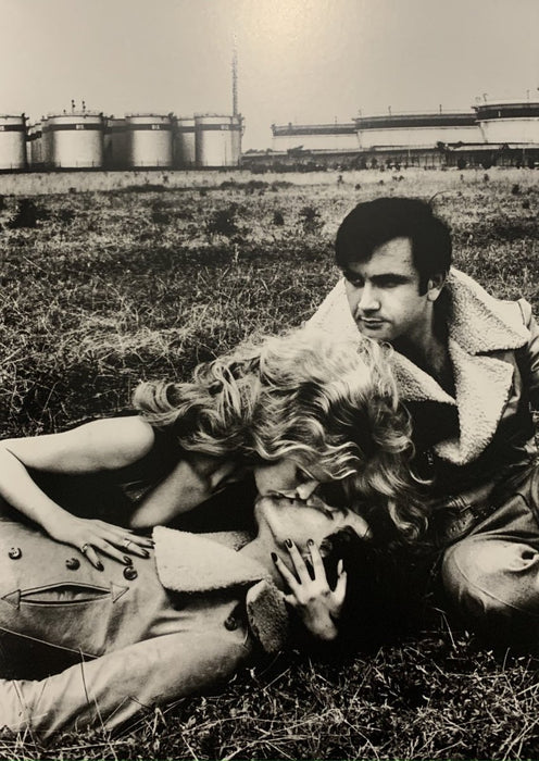 Helmut Newton -Fashion Daniel Hechter, Uomo Vogue, Milan 1968 print in colors - FineArt Vendor
