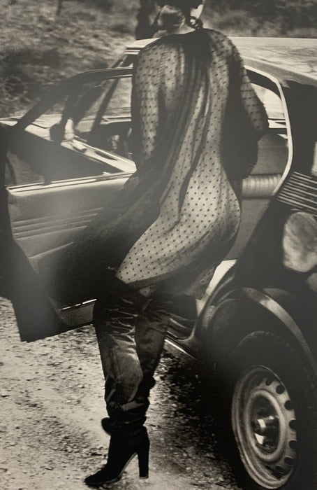 Helmut Newton - Fashion Karl Lagerfeld for Chloe, Stern, Tuscany, Italy 1977 print in colors - FineArt Vendor