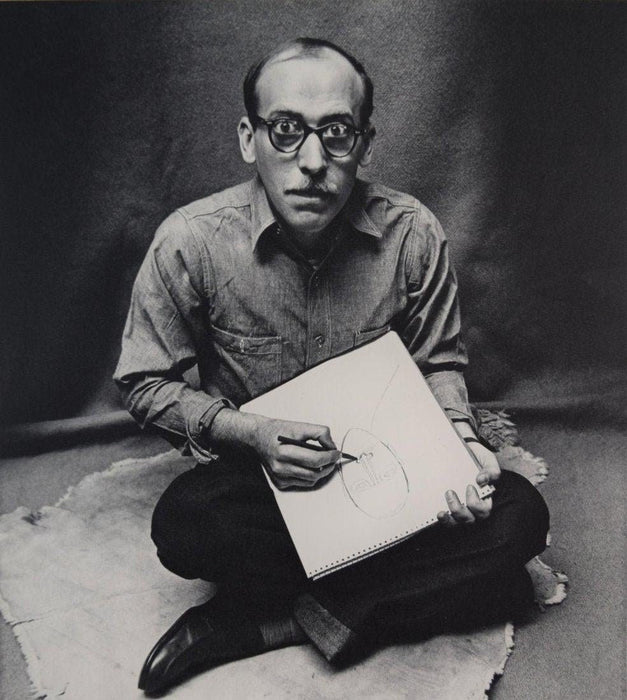 Irving Penn - Saul Steinberg, New York, 1947 Gravure - FineArt Vendor