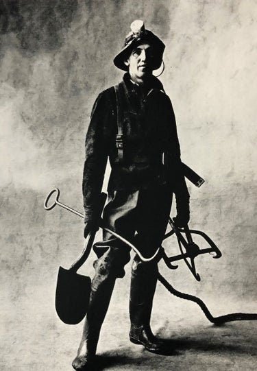 Irving Penn - Sewer Cleaner, New York, 1951 Gravure - FineArt Vendor