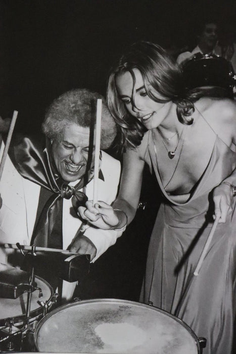 M; Hemingway and Tito Puente, Studio 54, print in colors - FineArt Vendor