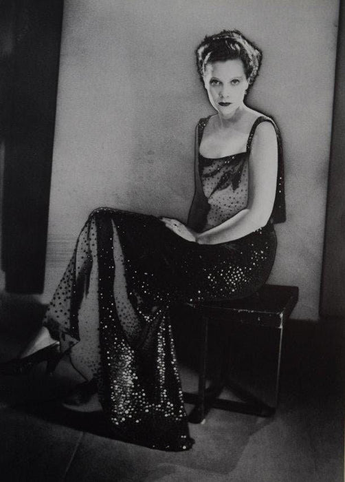 Man Ray - Dress by Elsa Schiaparelli (solarized), 1930 - FineArt Vendor