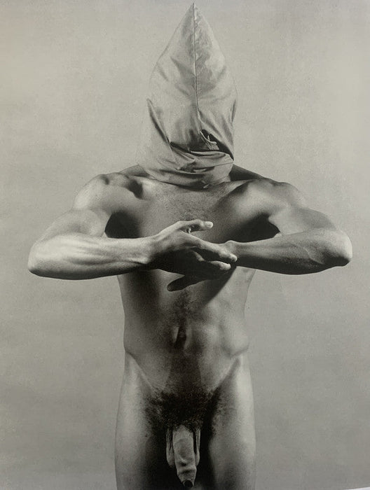 Robert Mapplethorpe - Hooded Man , 1980 - Print in Colors - FineArt Vendor