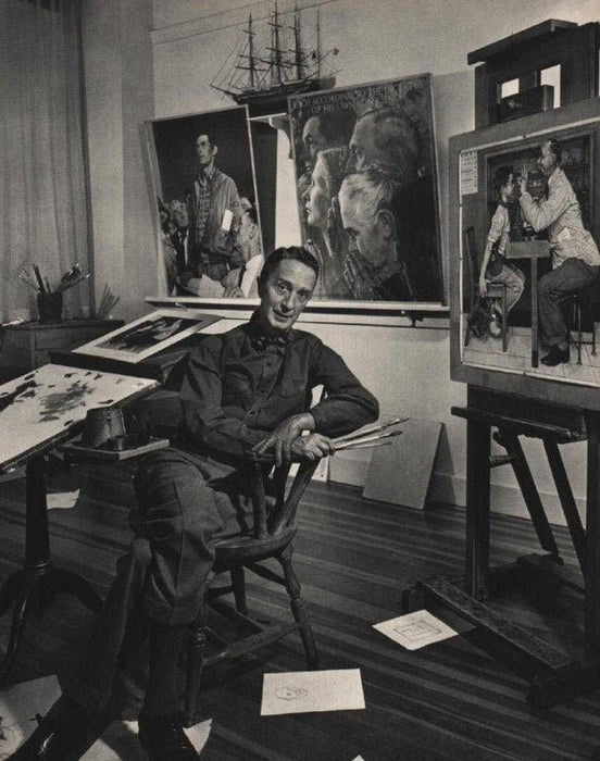 Yousuf Karsh - Norman Rockwell Gravure - FineArt Vendor