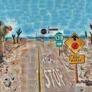 Pearlblossom Highway by David Hockney