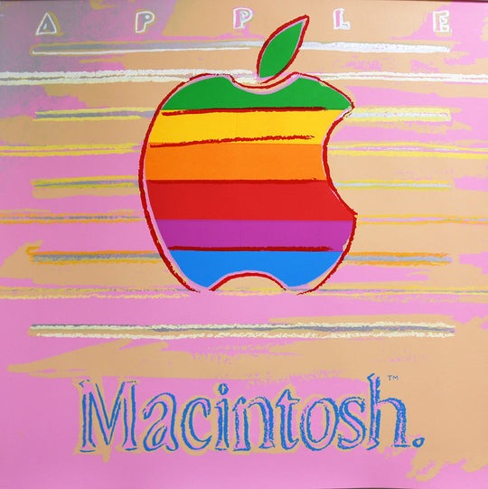 Andy Warhol Apple from Ads Portfolio, 1985