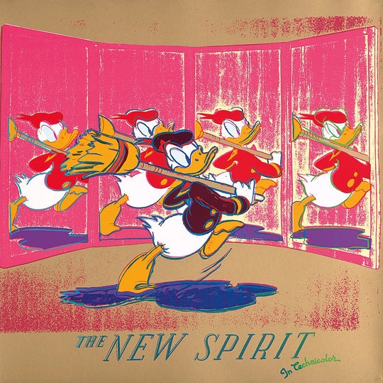 Andy Warhol The New Spirit (Donald Duck) F&S II.357 from Ads Portfolio, 1985