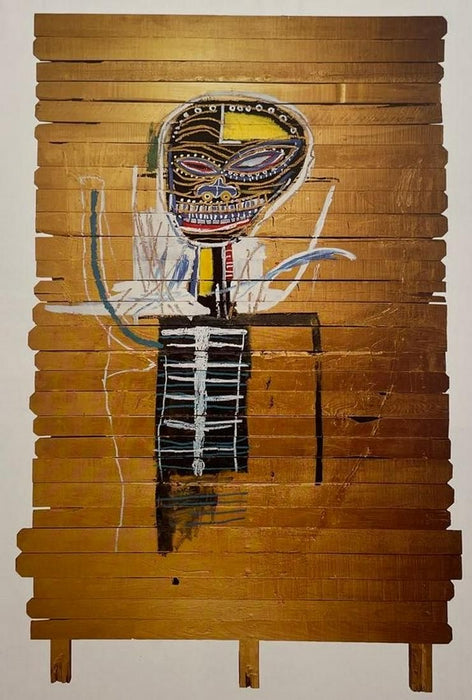 Jean Michel Basquiat - Gold Griot, 1984