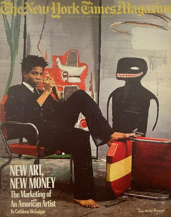 Jean Michel Basquiat - On the Cover of Time Magazine, 1985