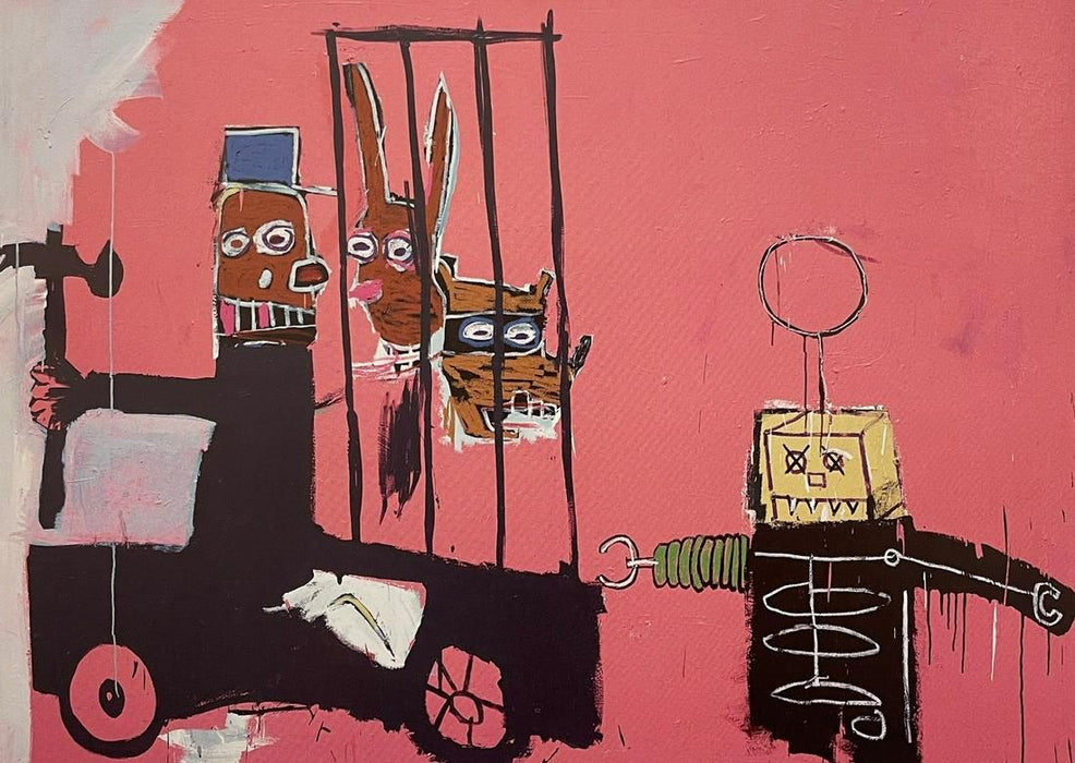 Jean Michel Basquiat - Molasses, 1983