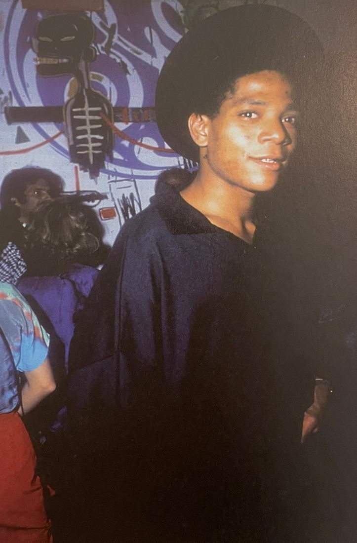 Jean Michel Basquiat - Basquiat At The Tony Shafrazi Gallery, 1985 ...