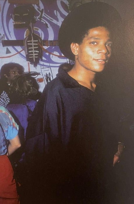 Jean Michel Basquiat - Basquiat at the Tony Shafrazi Gallery, 1985
