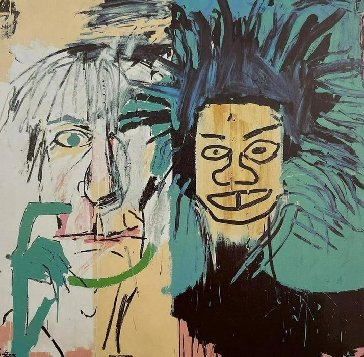 Jean Michel Basquiat - Dos Cabezas, 1982