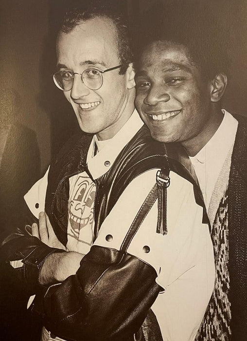 Jean Michel Basquiat - Basquiat and Keith Haring