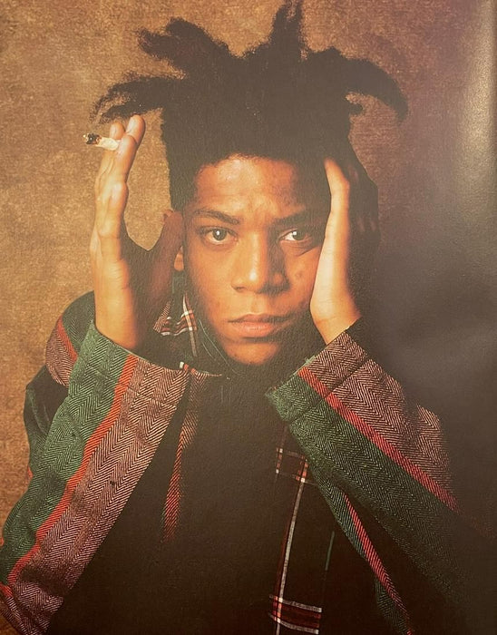 Jean Michel Basquiat - Holding a Cigarette