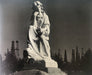Ansel Adams - Cemetery Statue, California 1939 - FineArt Vendor