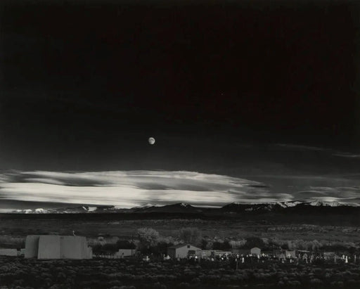 Ansel Adams - Moonrise, Hernandez, New Mexico 1944, - FineArt Vendor