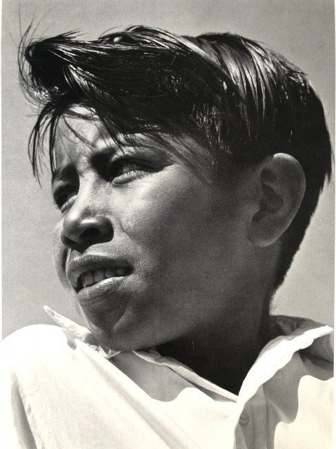Ansel Adams - Papago Indian Boy, Arizona c.1950 - FineArt Vendor