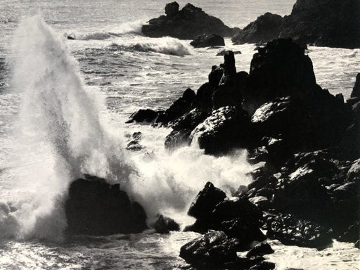 Ansel Adams - Storm Surf and Rocks, California c.1960, - FineArt Vendor